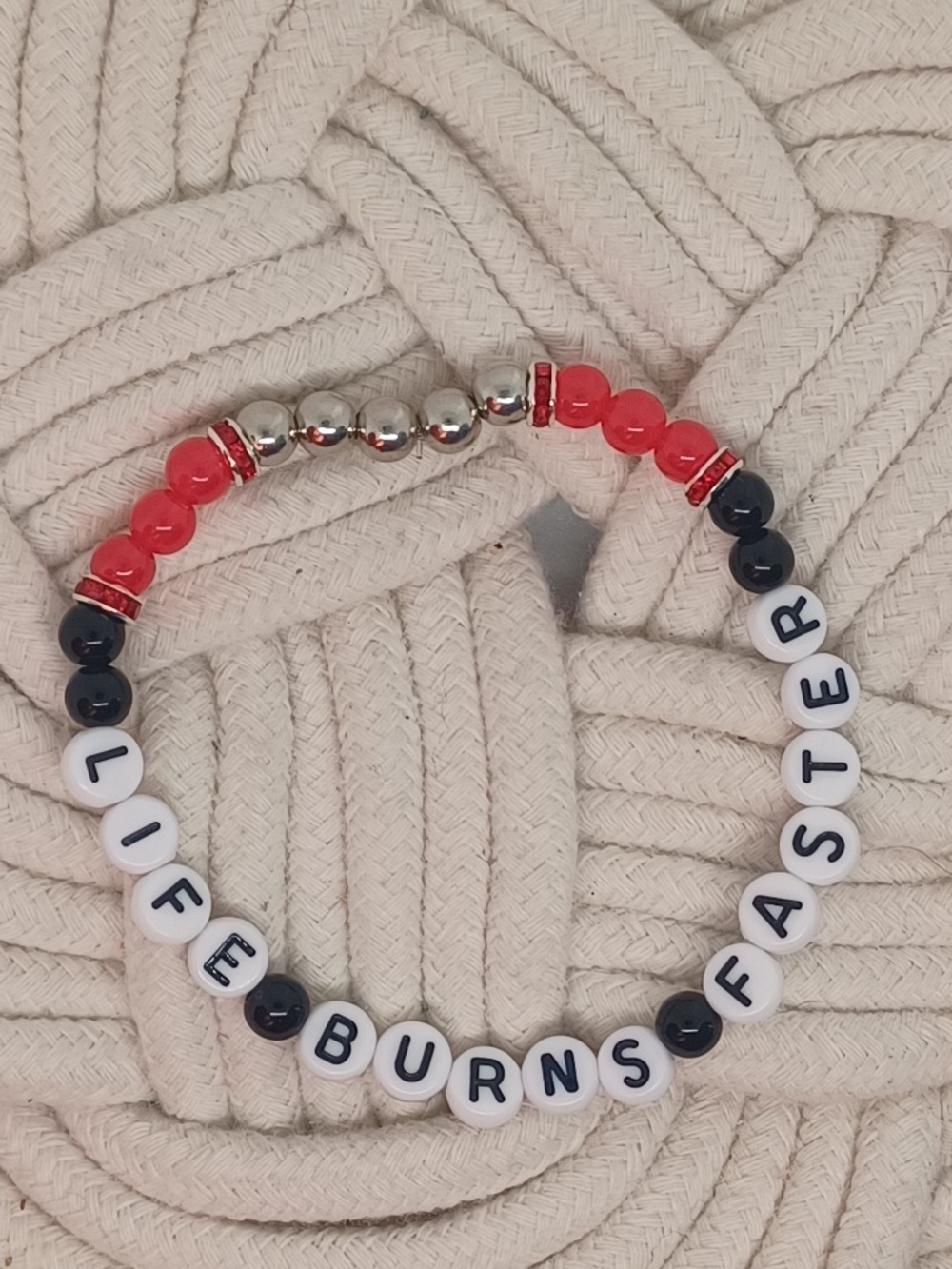 Metallica- Life Burns Faster Tour- Life Burns Faster Bracelet